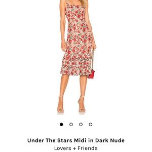 Under The Stars Midi in Dark Nude
Lovers + Friends